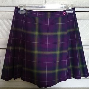The Limited Plaid Skirt Skort